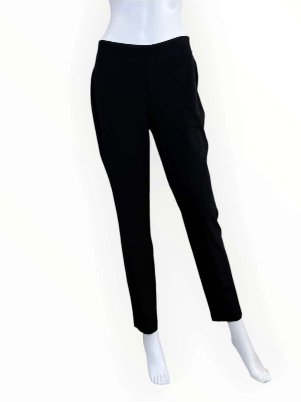 Eileen Fisher NWT Black Slim Ankle Pant Size S M1014